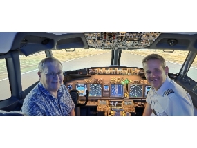 Customer Photo of Boeing 737 Flight Simulator Luton International Airport
